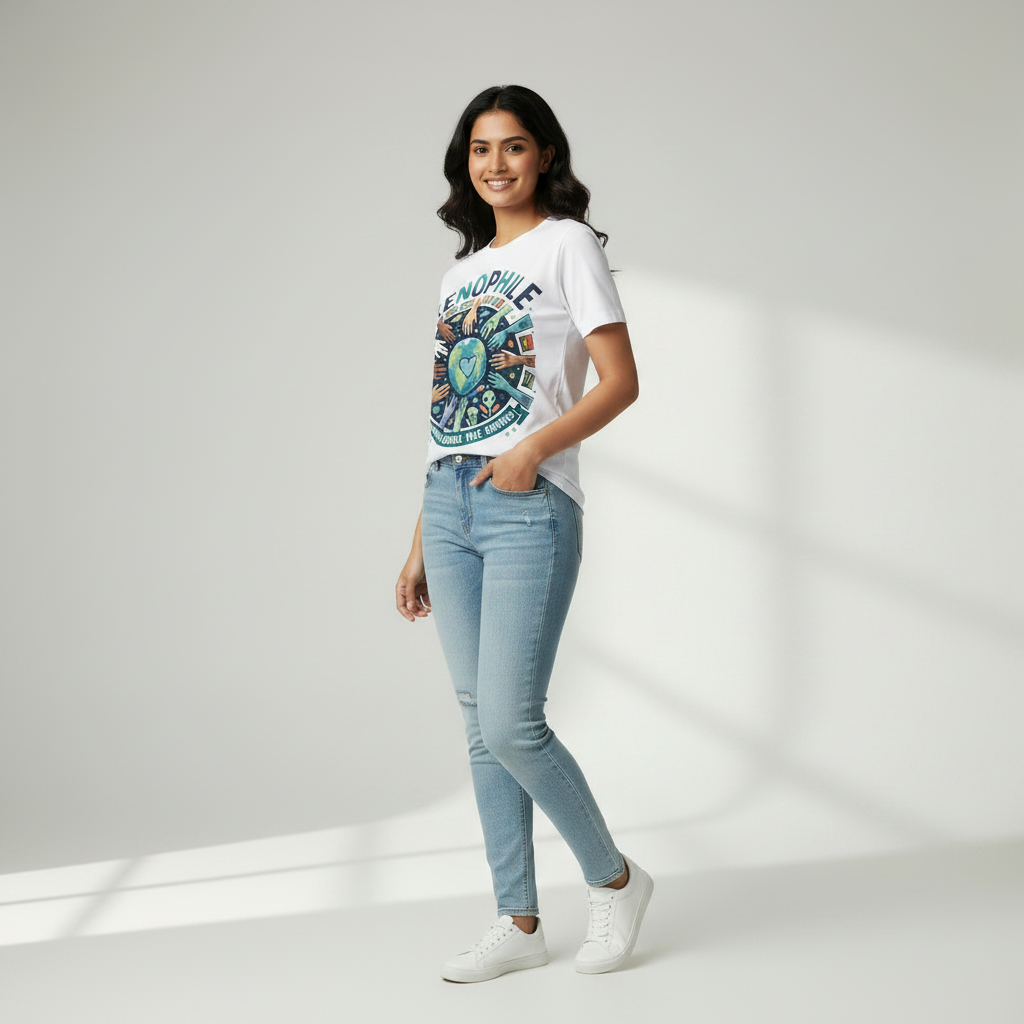 Xenophile "Curiosity Across The Cosmos" Graphic T-Shirt