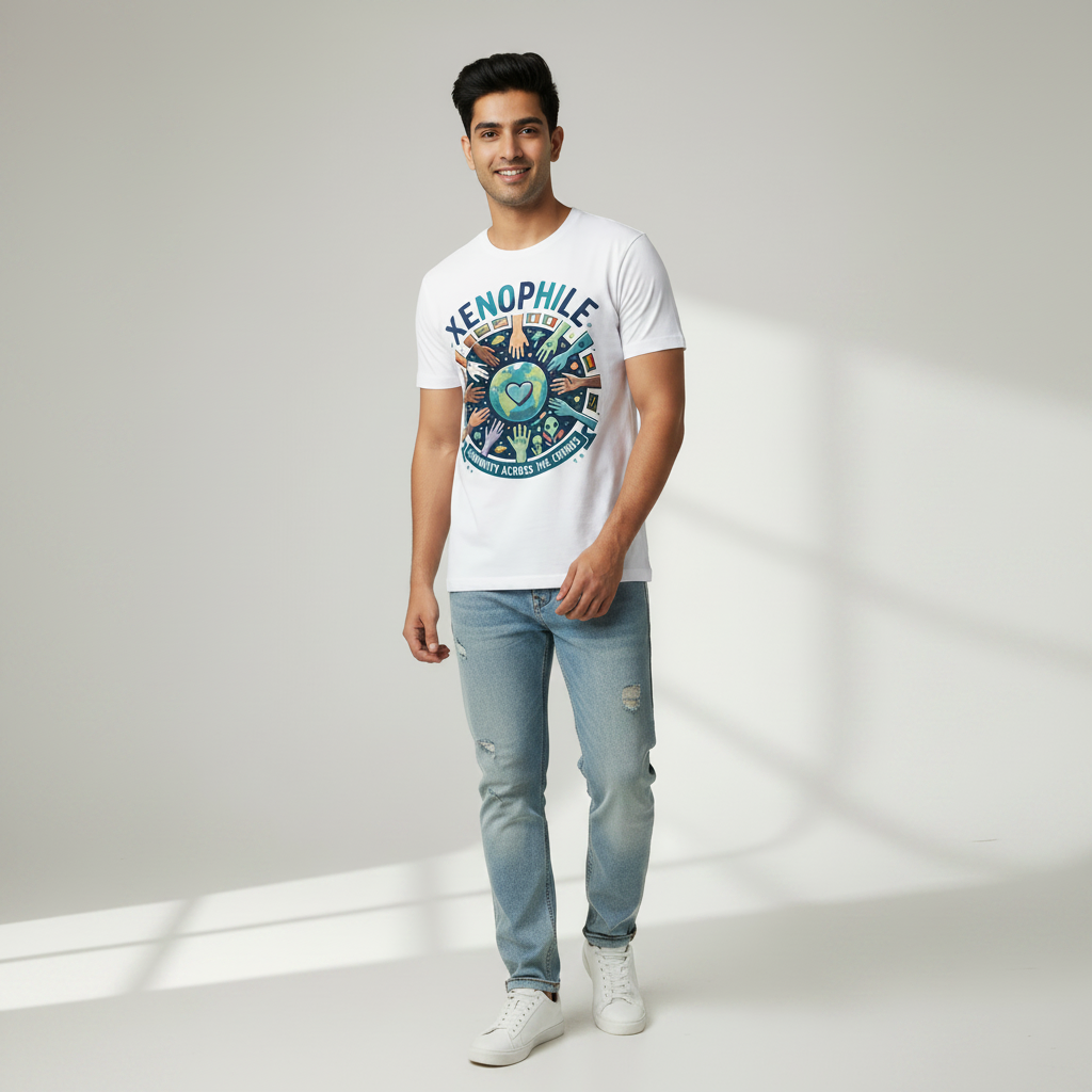 Xenophile "Curiosity Across The Cosmos" Graphic T-Shirt