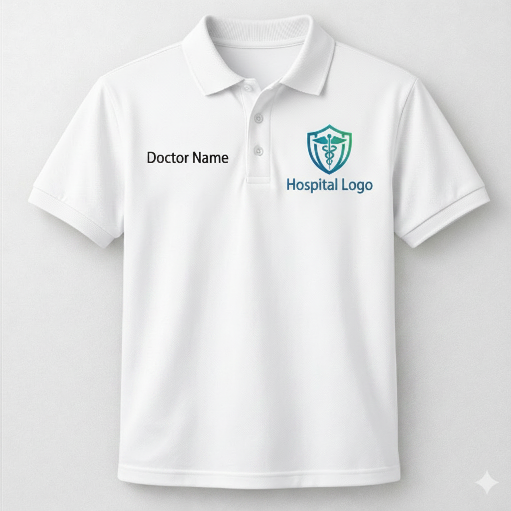 Premium Medical Staff Polo T-Shirt