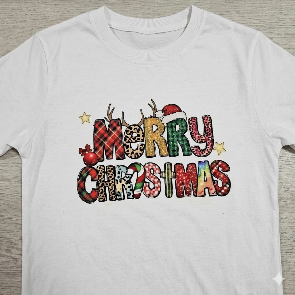 Kids Merry Crishmas Tshirt